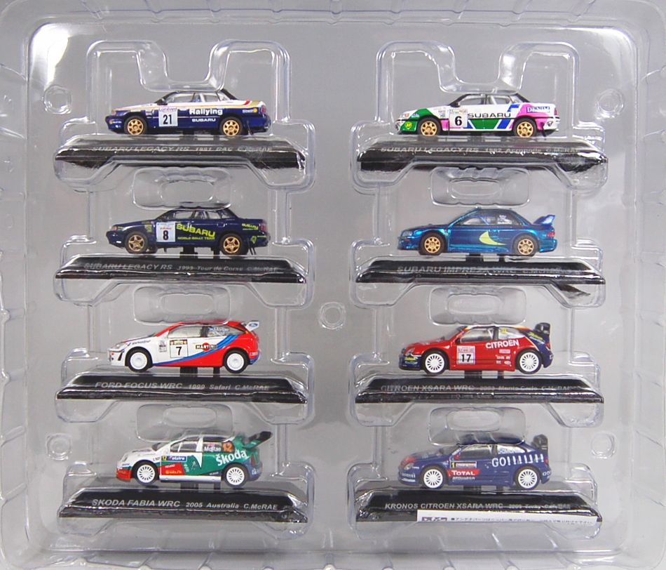 Rally Car Collection Extra Colin Mcrae Memorial 2 10 pieces