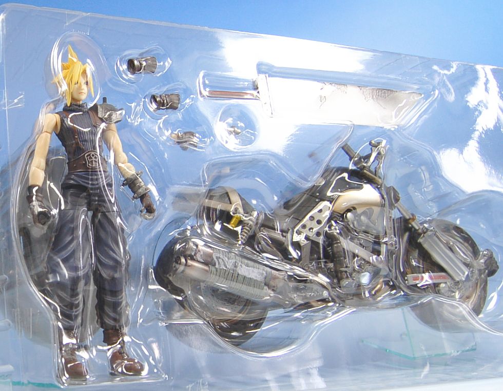 ファイナルファンタジーVII プレイアーツ クラウド&ハーディ・デイトナ