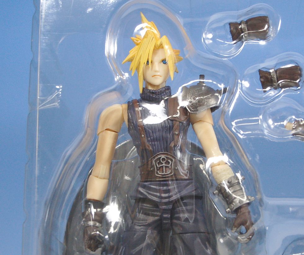 ファイナルファンタジーVII プレイアーツ クラウド&ハーディ・デイトナ