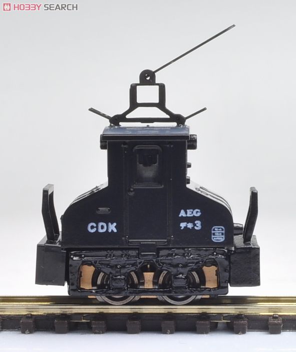 銚子電鉄 デキ3 (黒) (動力付) (鉄道模型) - ホビーサーチ 鉄道模型 N