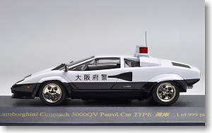 ランボルギーニ カウンタック 5000QV パトカー TYPE湾岸 (ミニカー