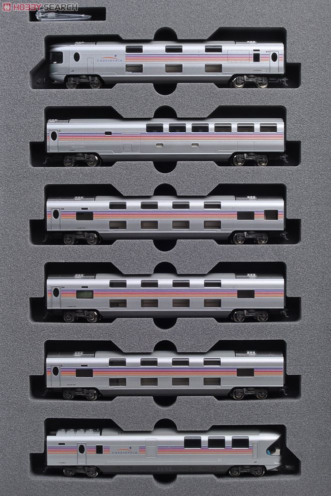 E26系 「カシオペア」 (基本・6両セット) (鉄道模型) - ホビーサーチ