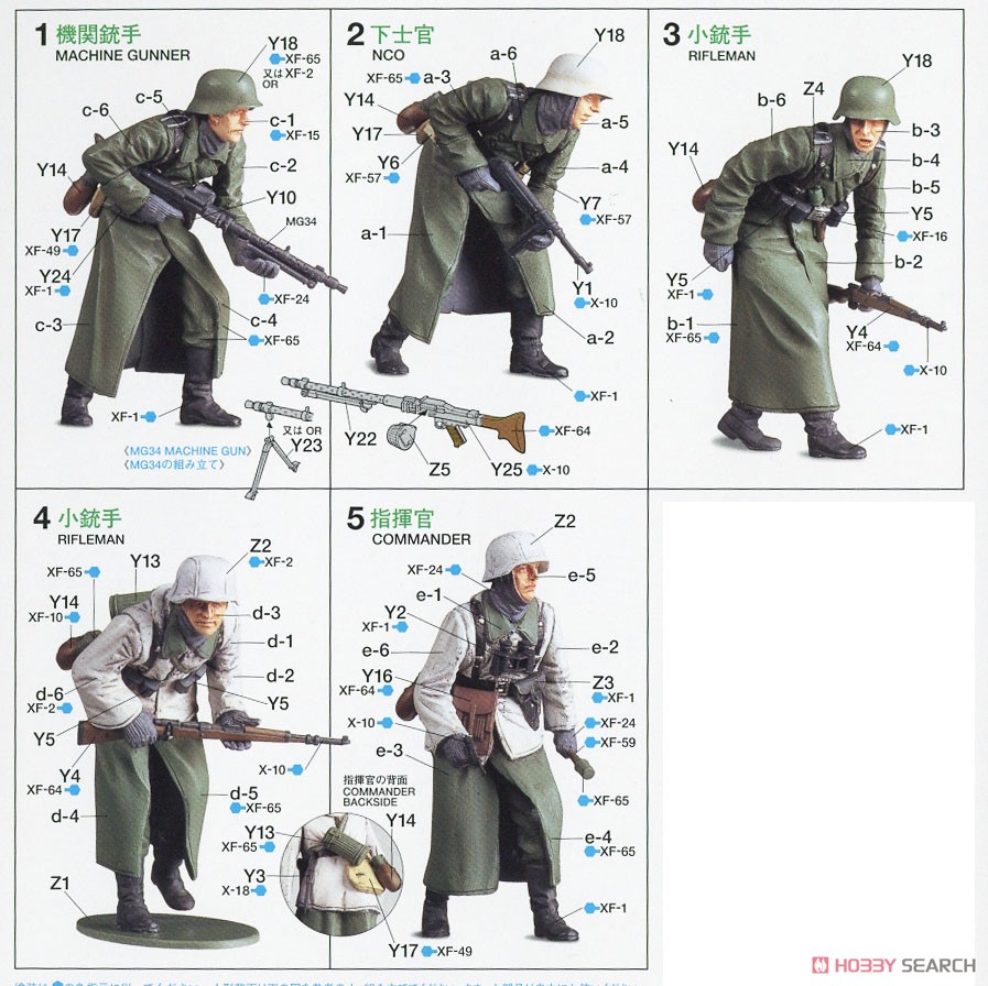 ドイツ冬季装備歩兵進撃セット (プラモデル) - ホビーサーチ