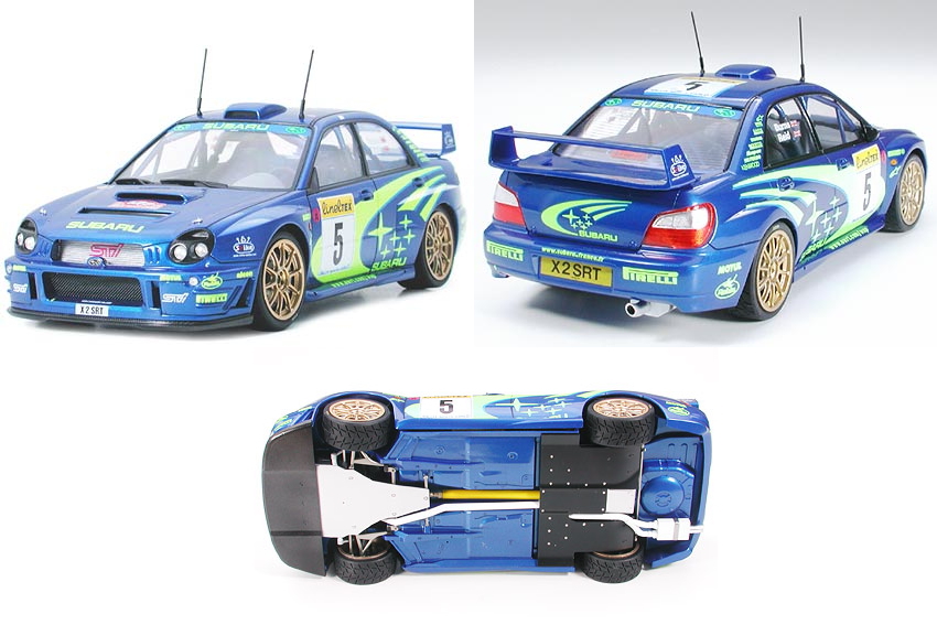 スバル インプレッサ WRC2001 (プラモデル) - ホビーサーチ カーモデル