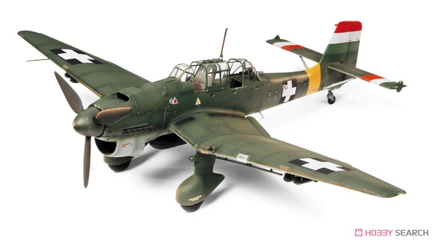 ユンカース Ju87B-2 スツーカ 爆弾搭載セット (プラモデル) - ホビー