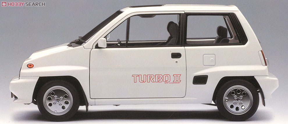 ホンダ シティ ターボII (ホワイト) (モトコンポ/レッド付属