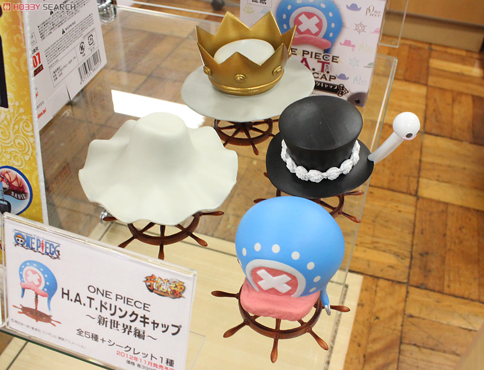 ワンピース H.A.T. ドリンクキャップ ～新世界編～ 10個セット
