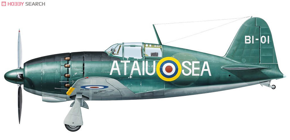 三菱 J2M3 局地戦闘機 雷電二一型 `連合軍鹵獲機` (プラモデル