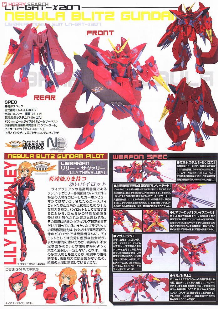 ネブラブリッツガンダム (1/100) (ガンプラ) - ホビーサーチ ガンプラ他