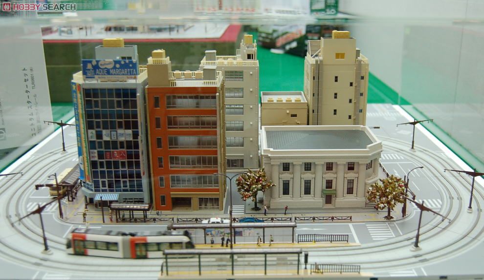 ユニトラム スターターセット 富山ライトレール TLR0600形 (TLR0601(赤