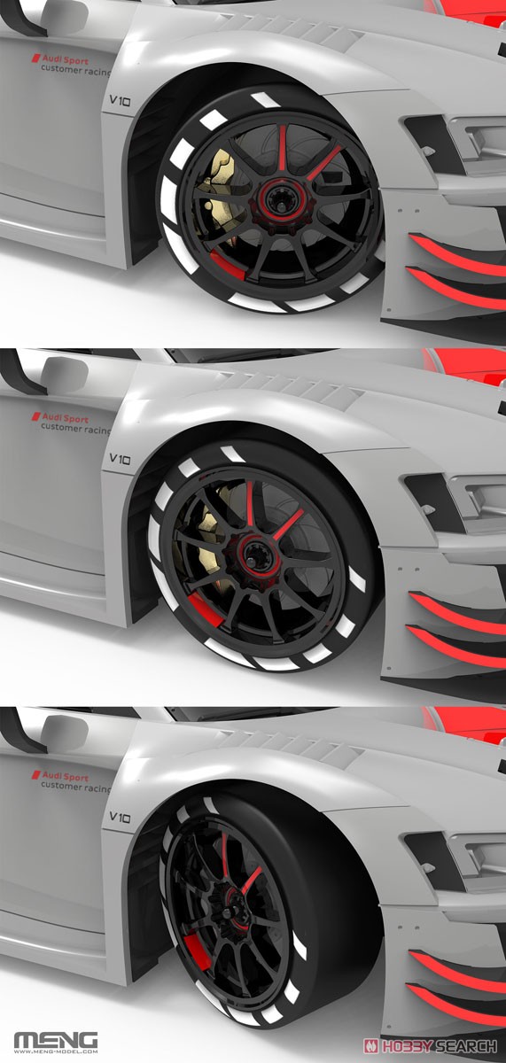 アウディ R8 LMS GT3 2019 (プラモデル) - ホビーサーチ カーモデル