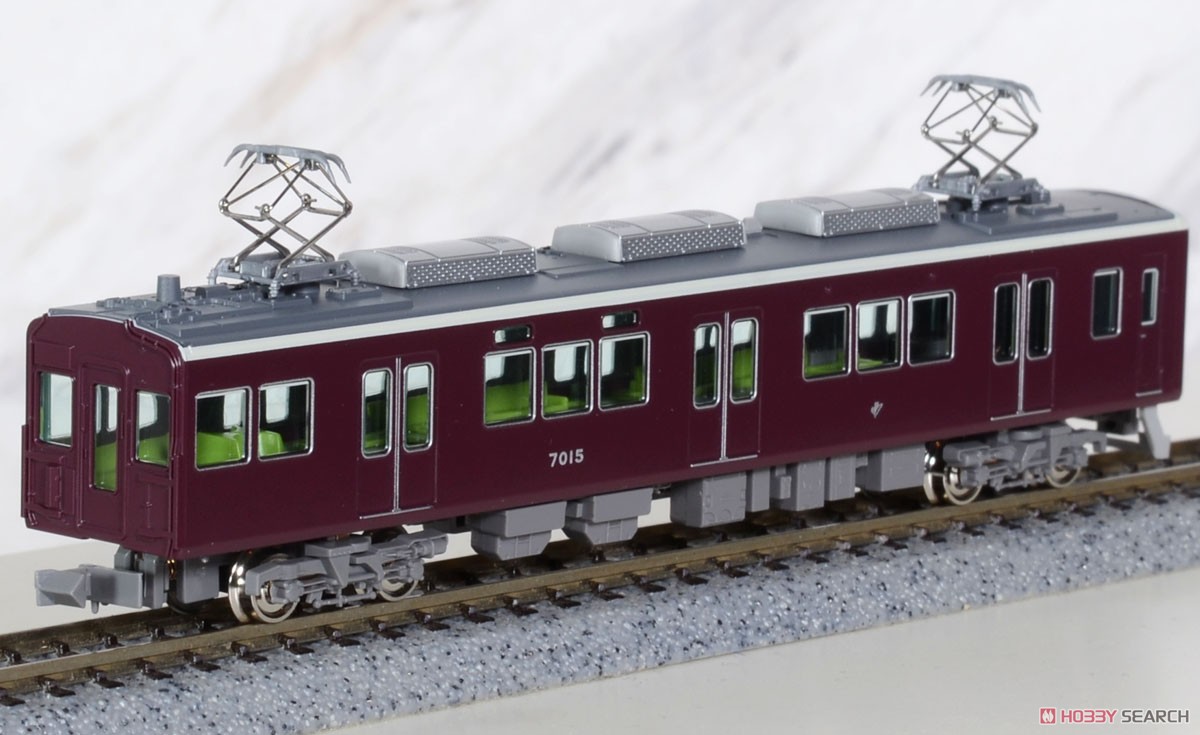 阪急 7000系 (リニューアル車・宝塚線・7015編成) 8両編成セット (動力