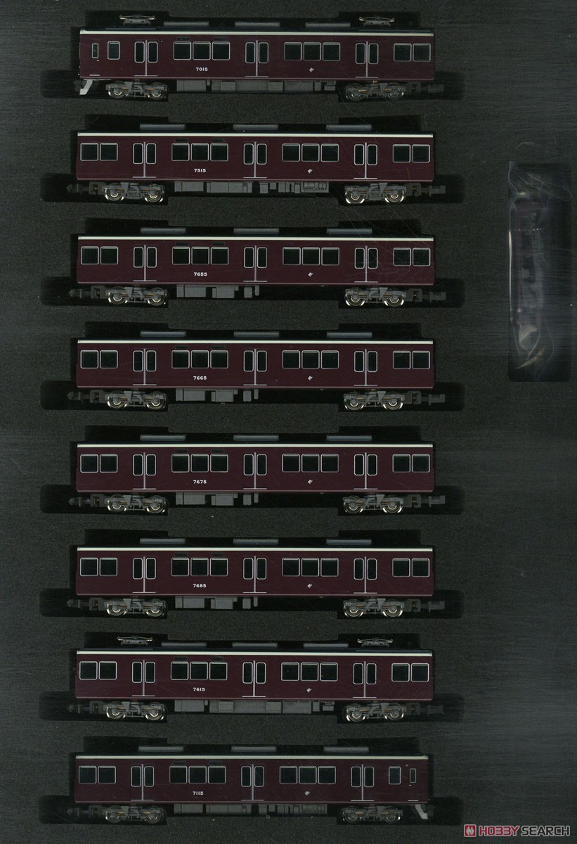 阪急 7000系 (リニューアル車・宝塚線・7015編成) 8両編成セット (動力