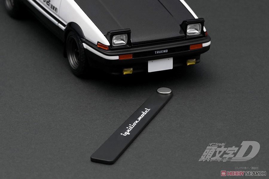 INITIAL D Toyota Sprinter Trueno 3Dr GT Apex (AE86) White/Black
