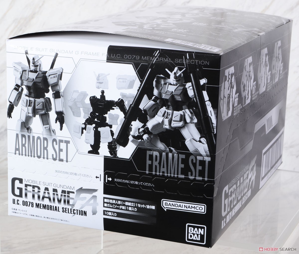 機動戦士ガンダム GフレームFA U.C. 0079 MEMORIAL SELECTION (10個