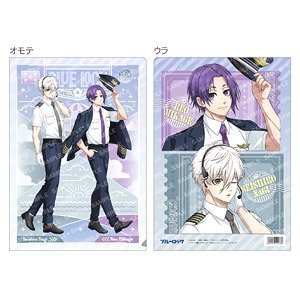 ブルーロック クリアファイル (C 凪誠士郎&御影玲王) (キャラクター