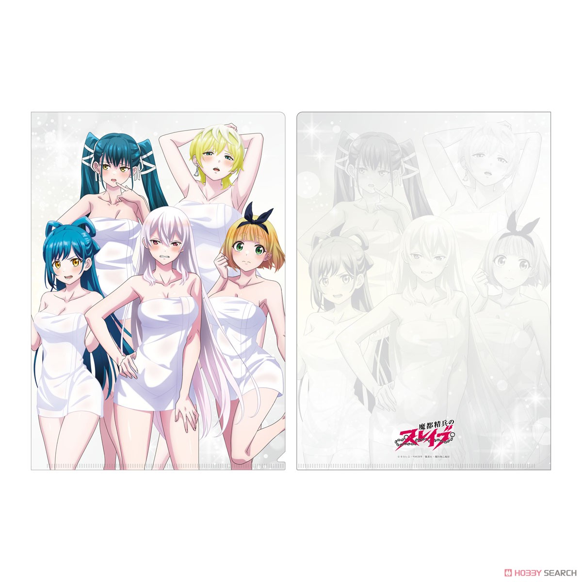 魔都精兵のスレイブ クリアファイル2枚セット 集合 (キャラクター