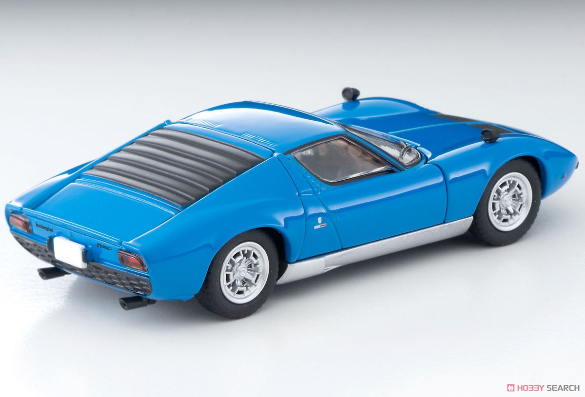 TLV Lamborghini Miura P400 (Blue) (Diecast Car) - HobbySearch