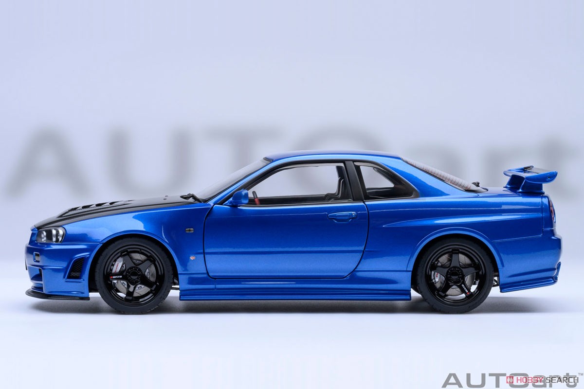 Nismo R34 GT-R Z-tune (Bayside Blue / Carbon Black Bonnet