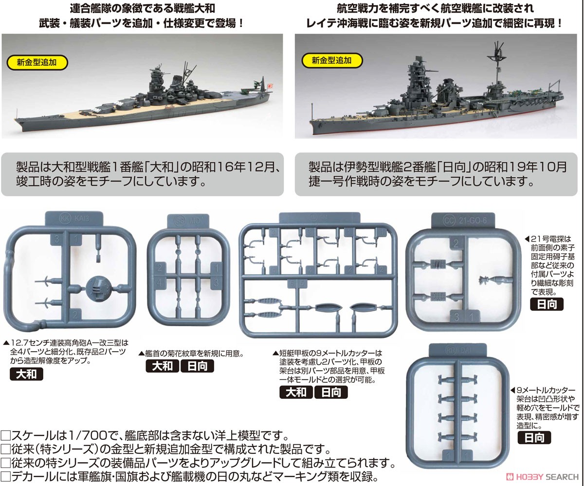 日本海軍戦艦 大和(昭和16年/竣工時) (プラモデル) - ホビーサーチ