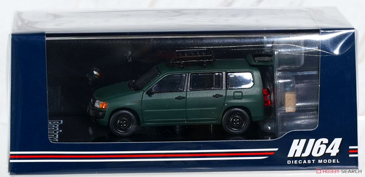 トヨタ プロボックス カスタムバージョン マットグリーン (ミニカー