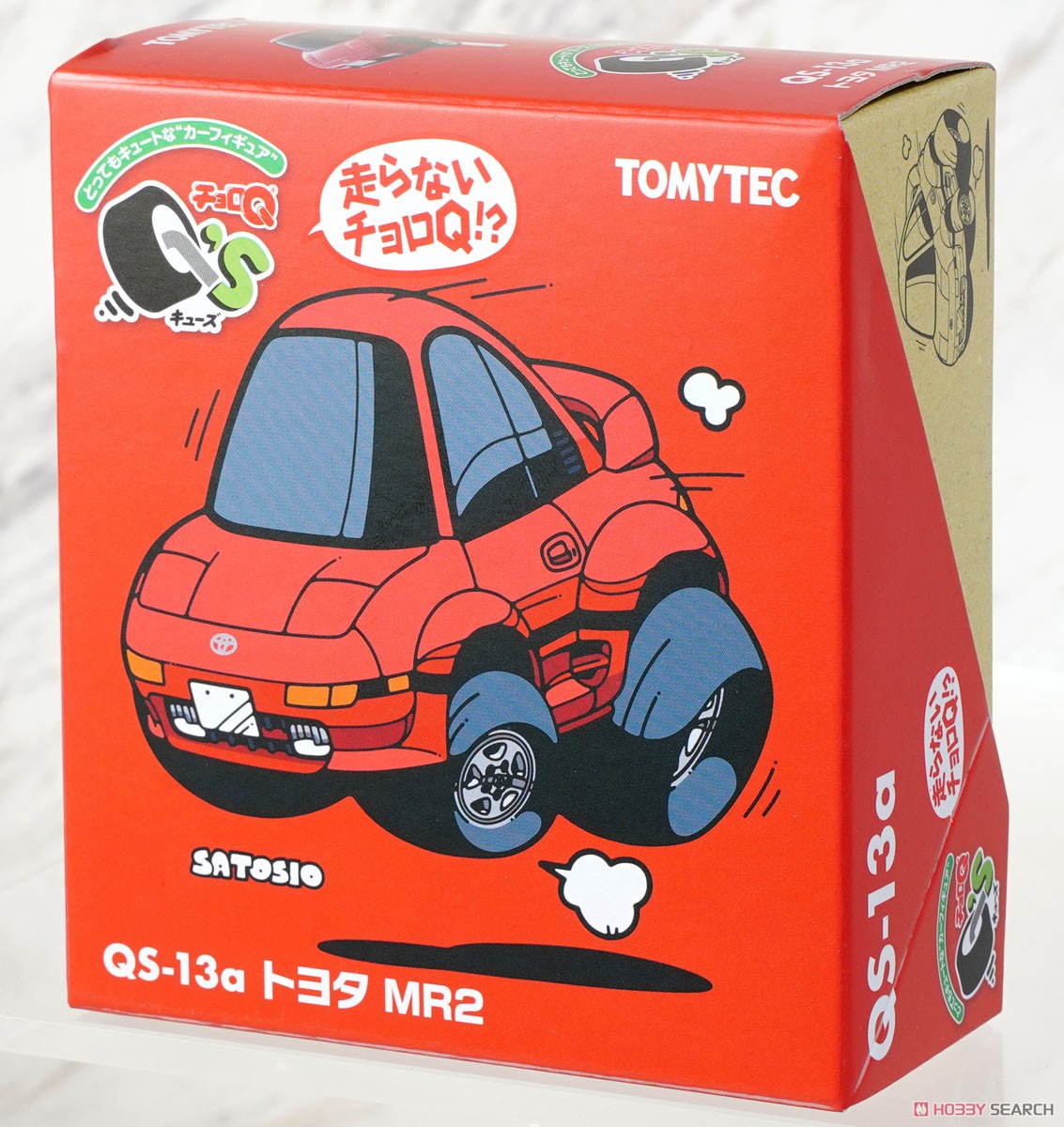 チョロQ Q`s (キューズ) QS-13a トヨタ MR2 (赤) (チョロQ) - ホビー