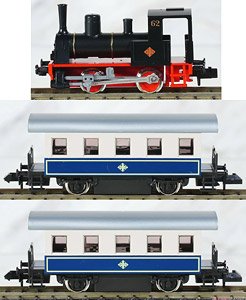 ポケットライン チビロコセット メルヘンの国のSL列車 (3両セット