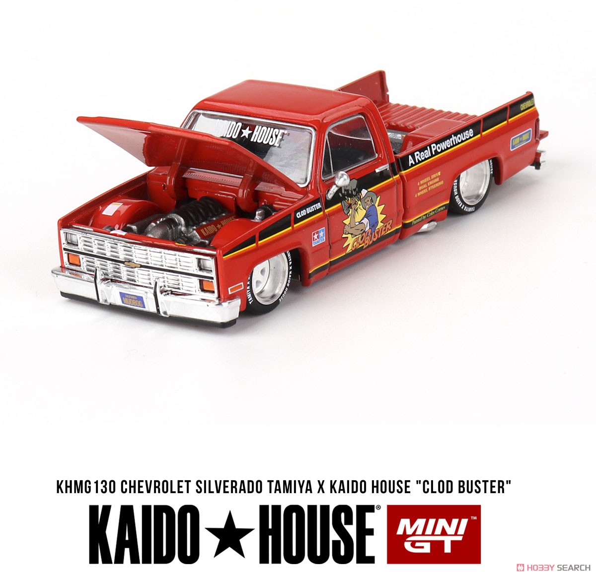 シボレー シルバラード TAMIYA x KAIDO HOUSE `クラッドバスター` (左