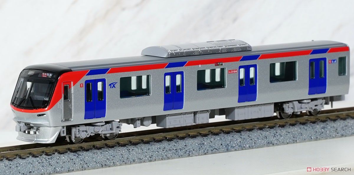 つくばエクスプレス TX-3000系 6両セット (3184編成) (6両セット