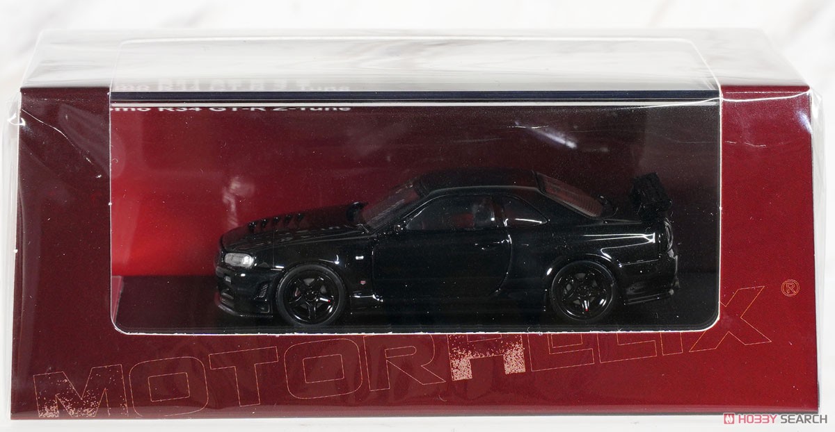 日産 スカイライン GT-R R34 Z-TUNE ブラックパール (ミニカー