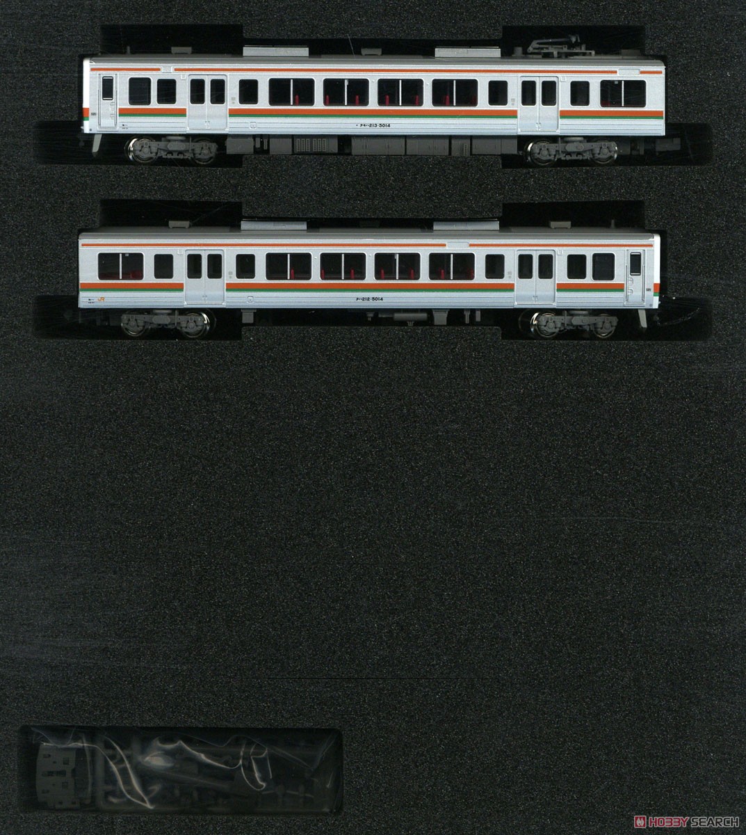 JR 213系5000番台 (2次車・飯田線) 増結2両編成セット (動力無し