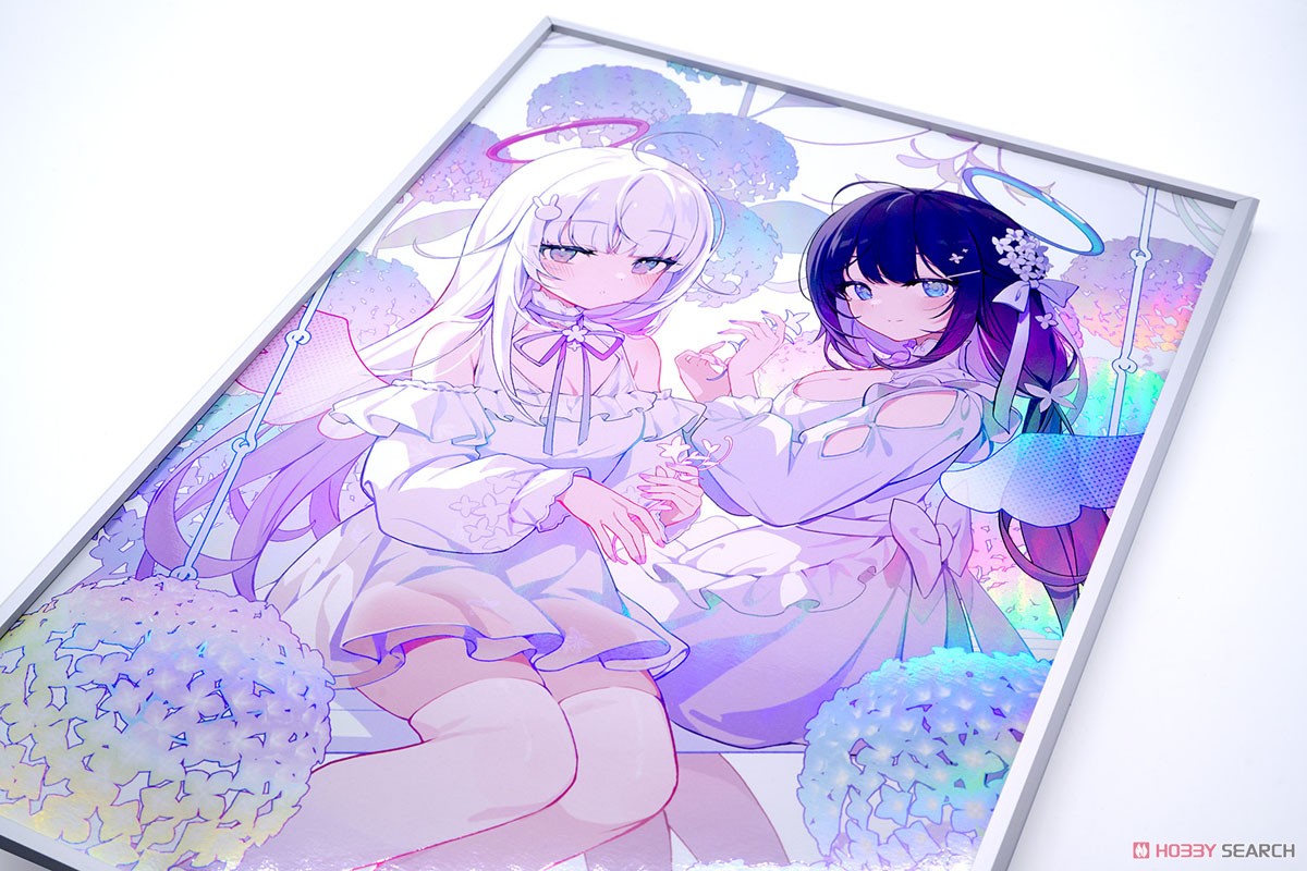 50枚限定】 イコモチ先生直筆サイン入り X-ART製 オーロラアート