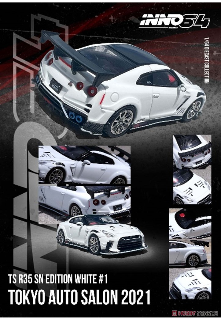 NISSAN GT-R (R35) `TOP SECRET` Tokyo Auto Salon 2021 (ミニカー