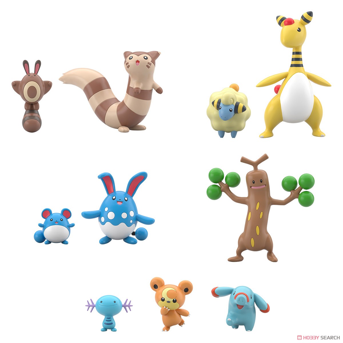 ポケモンスケールワールド ジョウト地方2 セット (食玩) - ホビー