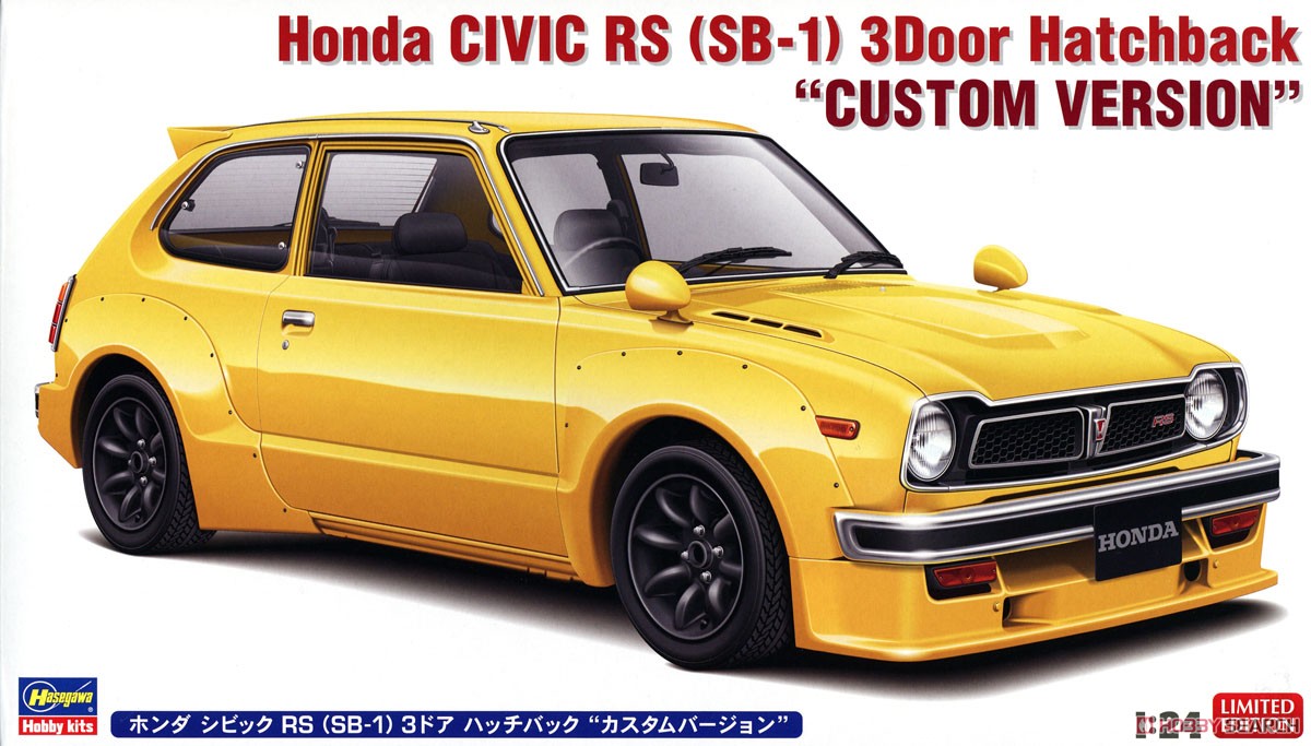 ホンダ シビック RS (SB-1) 3ドア ハッチバック `カスタムバージョン
