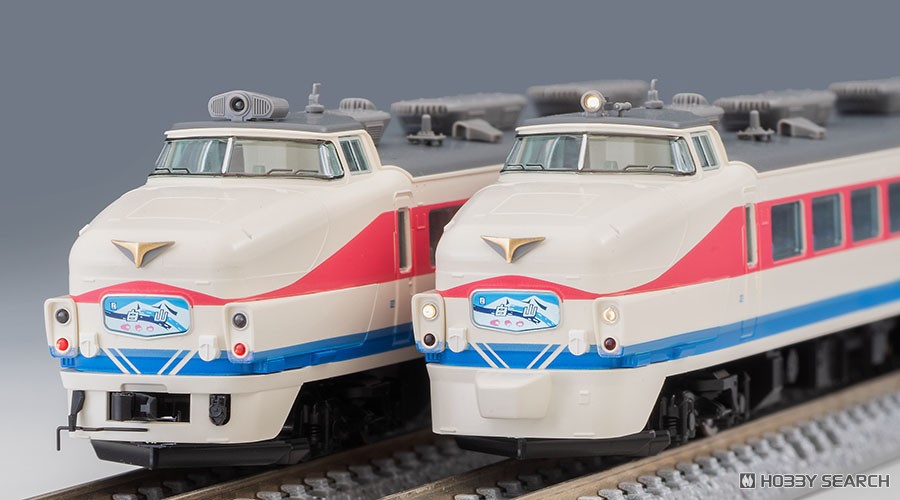 JR 489系特急電車 (金沢運転所・H03編成・白山) 基本セット (基本・5両