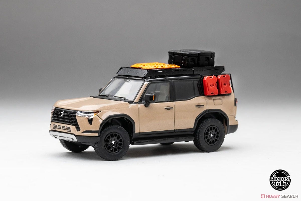 レクサス GX550 オーバートレイル＋ (アクセサリー付き) DiecastTalk