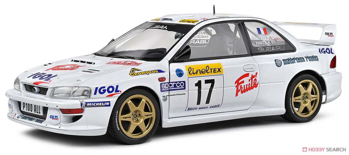 スバル インプレッサ S5 WRC 22B モンテカルロラリー #17 (ミニカー
