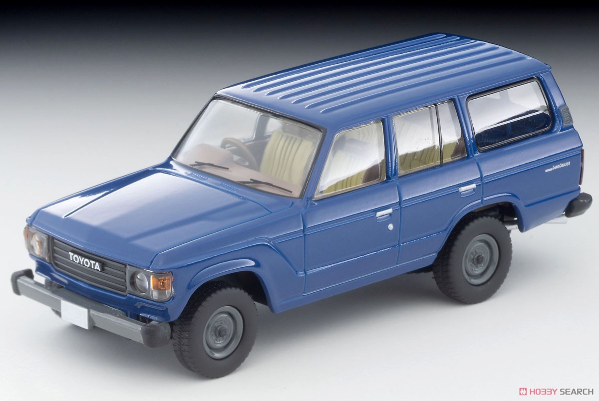 TLV-N279d Toyota Land Cruiser 60 Standard (Blue) (Diecast Car