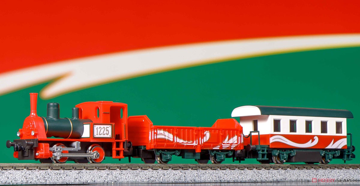 ポケットライン チビロコセット クリスマスのSL列車 (3両セット) (鉄道