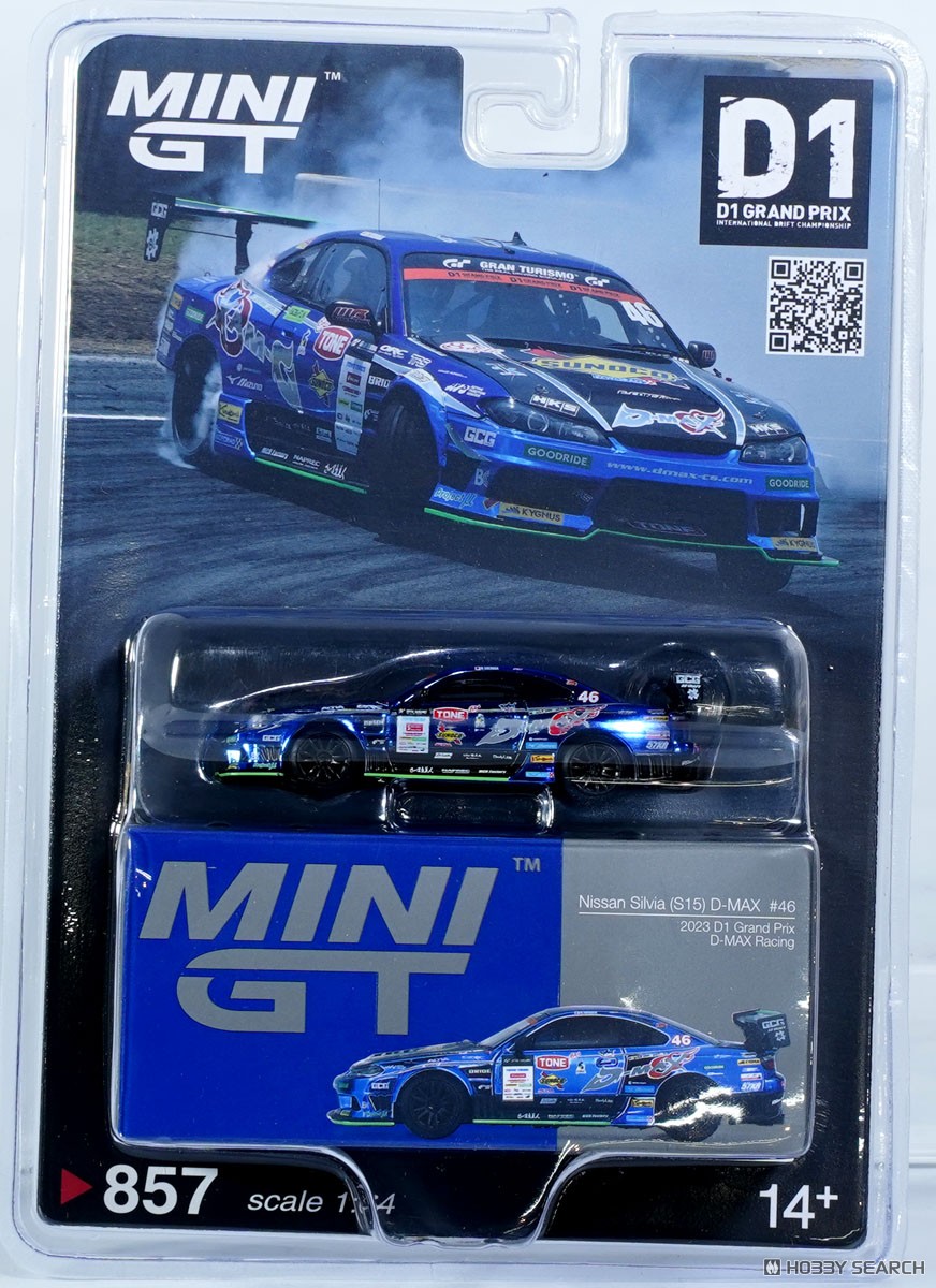☆特価品 Nissan シルビア (S15) D1 GP 2023 #46 D-MAX RACING (右