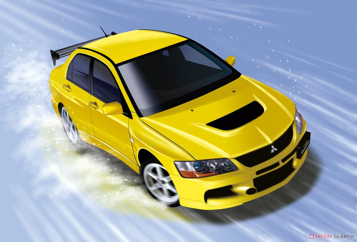 三菱ランサーエボリューションIX GSR (GT・Wウィング付き) (プラモデル