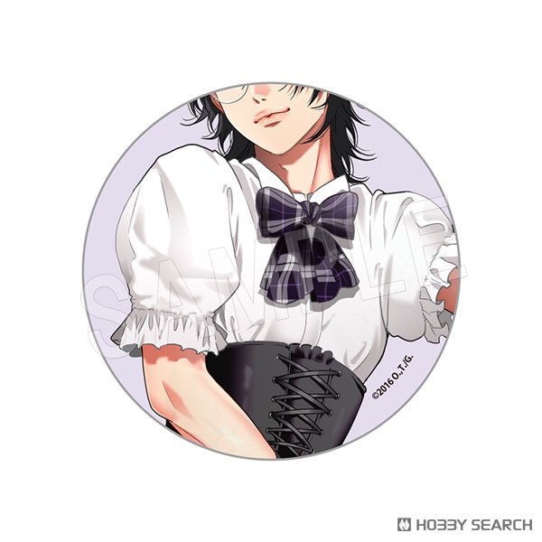 ヤリチン☆ビッチ部 アイコン風アクリルバッジ 裏垢男子＆隠し撮りver