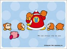 カービィ play with ワドルディ キャラクタースリーブ たよりにして