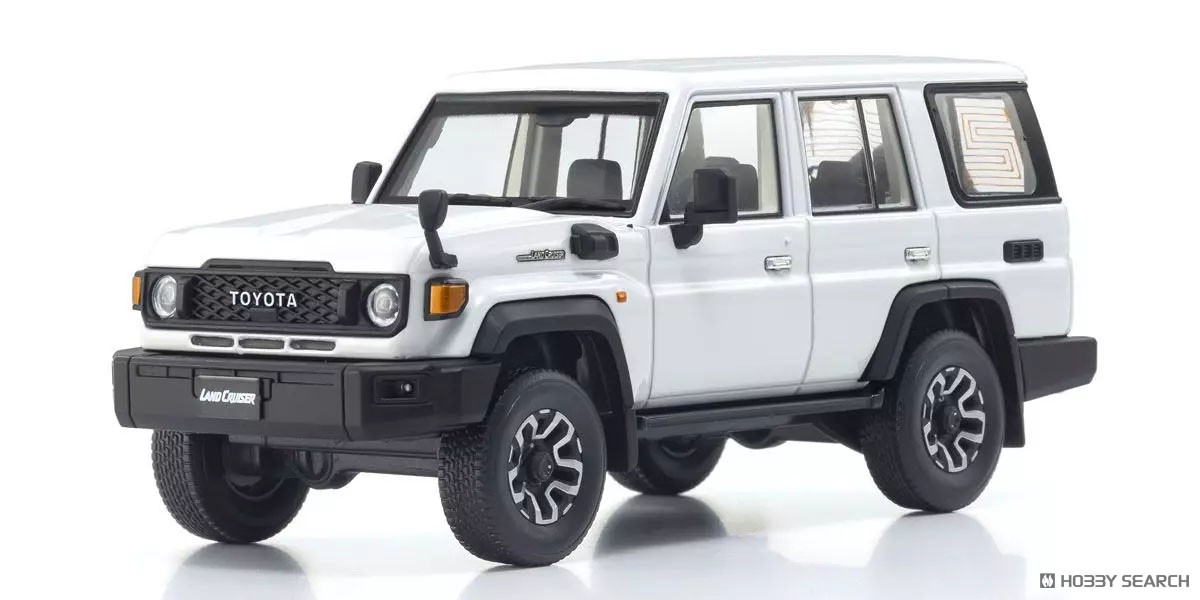 トヨタ ランドクルーザー 70 (スーパーホワイト II) (ミニカー