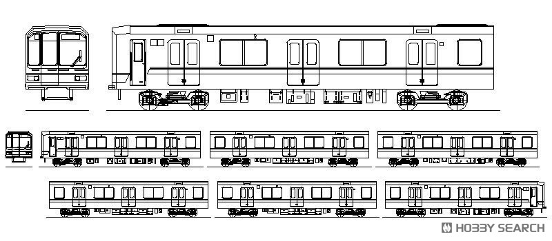 16番(HO) 東京メトロ01系電車 6両キット (6両・組み立てキット) (鉄道