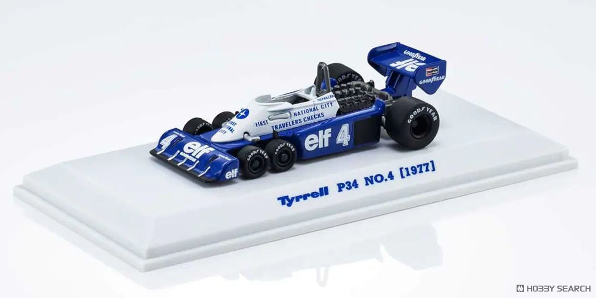 KYOSHO MINI CAR & BOOK Tyrrell P34 コンプリートセット (ミニカー