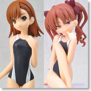 とある科学の超電磁砲 EXスクール水着フィギュア 御坂美琴 & 白井黒子