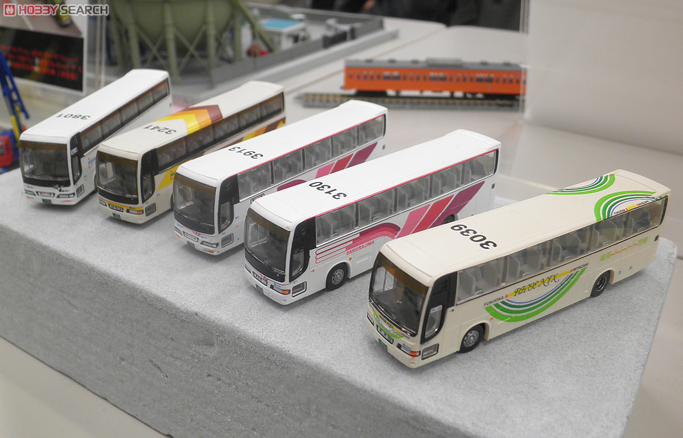 ザ・バスコレクション 西日本鉄道高速バス (5台セット) (鉄道模型