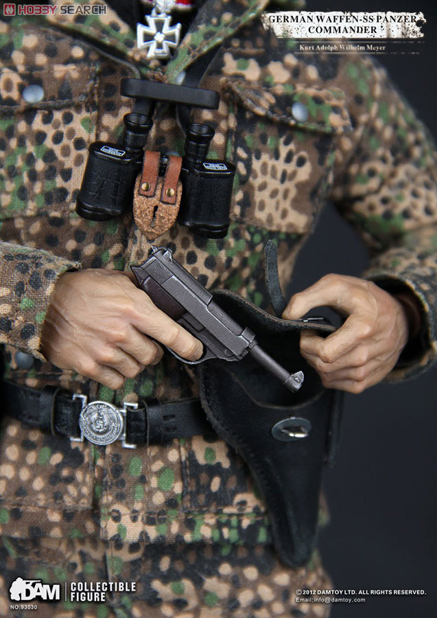 DAMTOY 1/6 German Waffen-SS Panzer Commander Kurt Meyer (Fashion